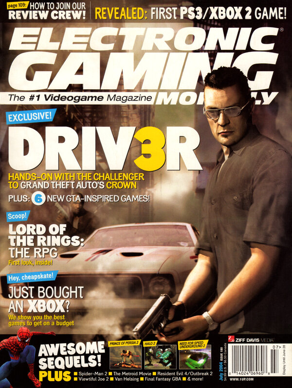 Electronic Gaming Monthly Issue 180 (July 2004) cover